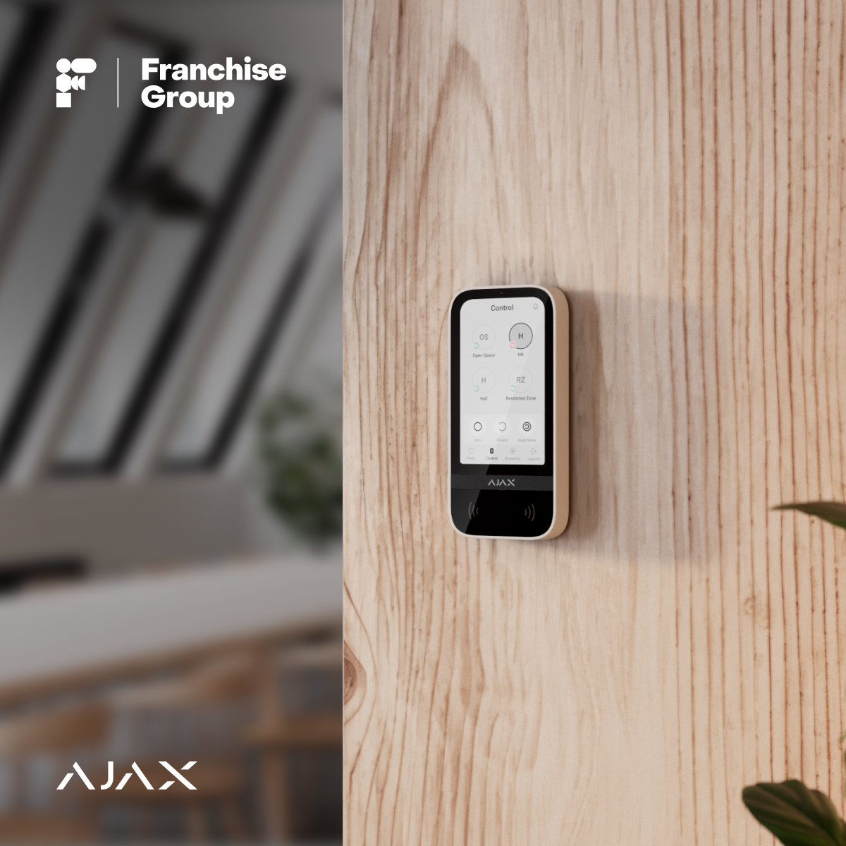 Партнерство, яке вам треба. Ajax Systems та Franchise Group анонсували колаборацію, що захищає бізнес